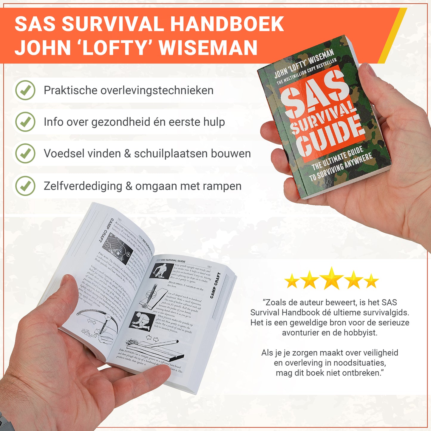 YUKA Noodpakket Pro – Walkie Talkies Lange Afstand & Powerbank 22.5W