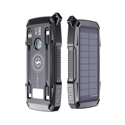 YUKA Solar Powerbank 10.000 mAh (22.5W)